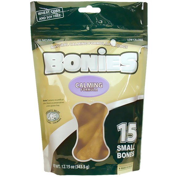 BONIES Natural Calming Formula Multi-Pack SMALL (15 Bones / 12.15 oz)