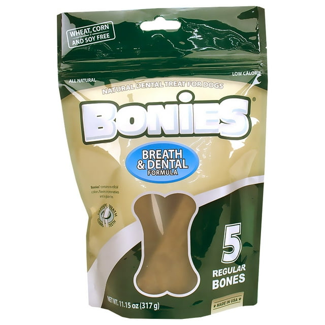 BONIES Natural Dental Health MultiPack LARGE (5 Bones / 11.15 oz