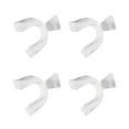 BONINGGG 4pcs Night Mouth Guard Gum Shield For Bruxism Teeth Protector