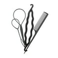 BONINGGG 4pcs Ponytail Styling Tools Tail Clip Hair Braid Maker Styling