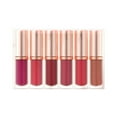 BONINGGG 6 Pack Lipstick Velour Lip Gloss Does Not Fade Easily Mist