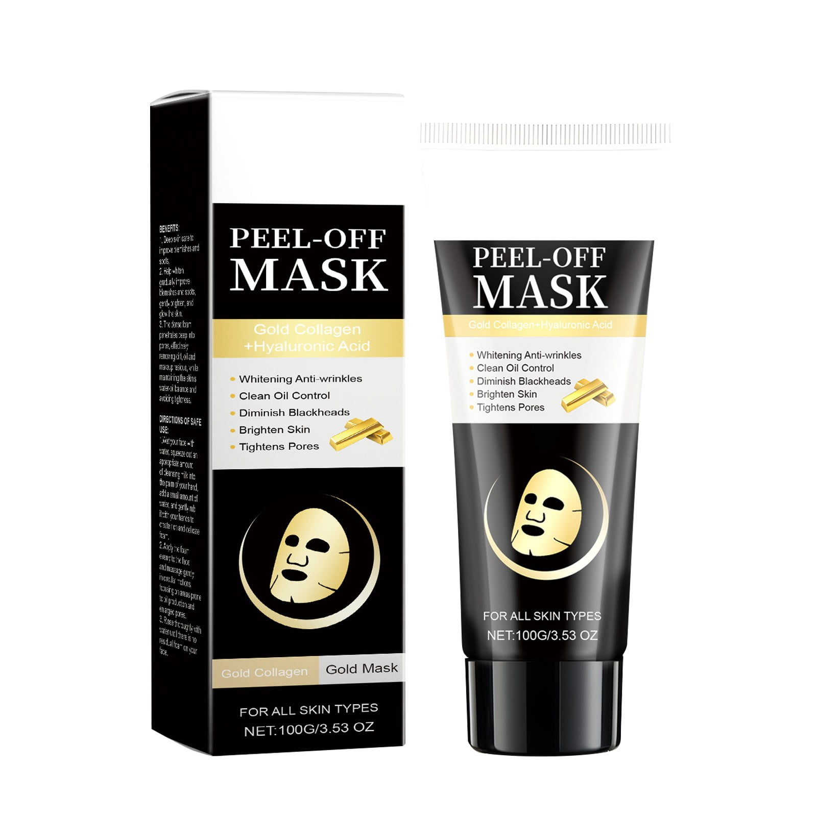 BONINGGG Blackhead Remover M Ask Kit C Harcoal Peel Off Facial M Ask