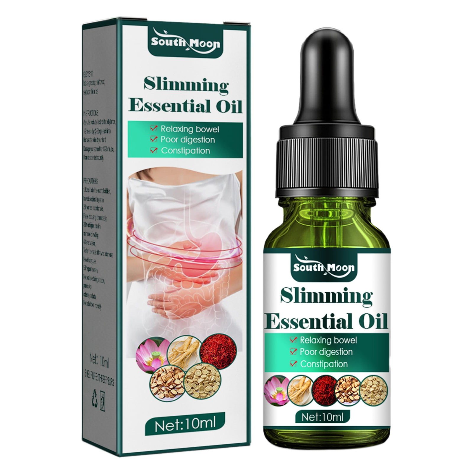 BONINGGG Body Sculpting Oil Closes The Stomach Clears The Drains The