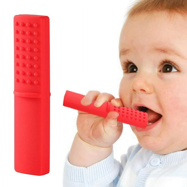 BONINGGG Children's Sensory Chewing Silicone Glue Baby Molar Stick Baby