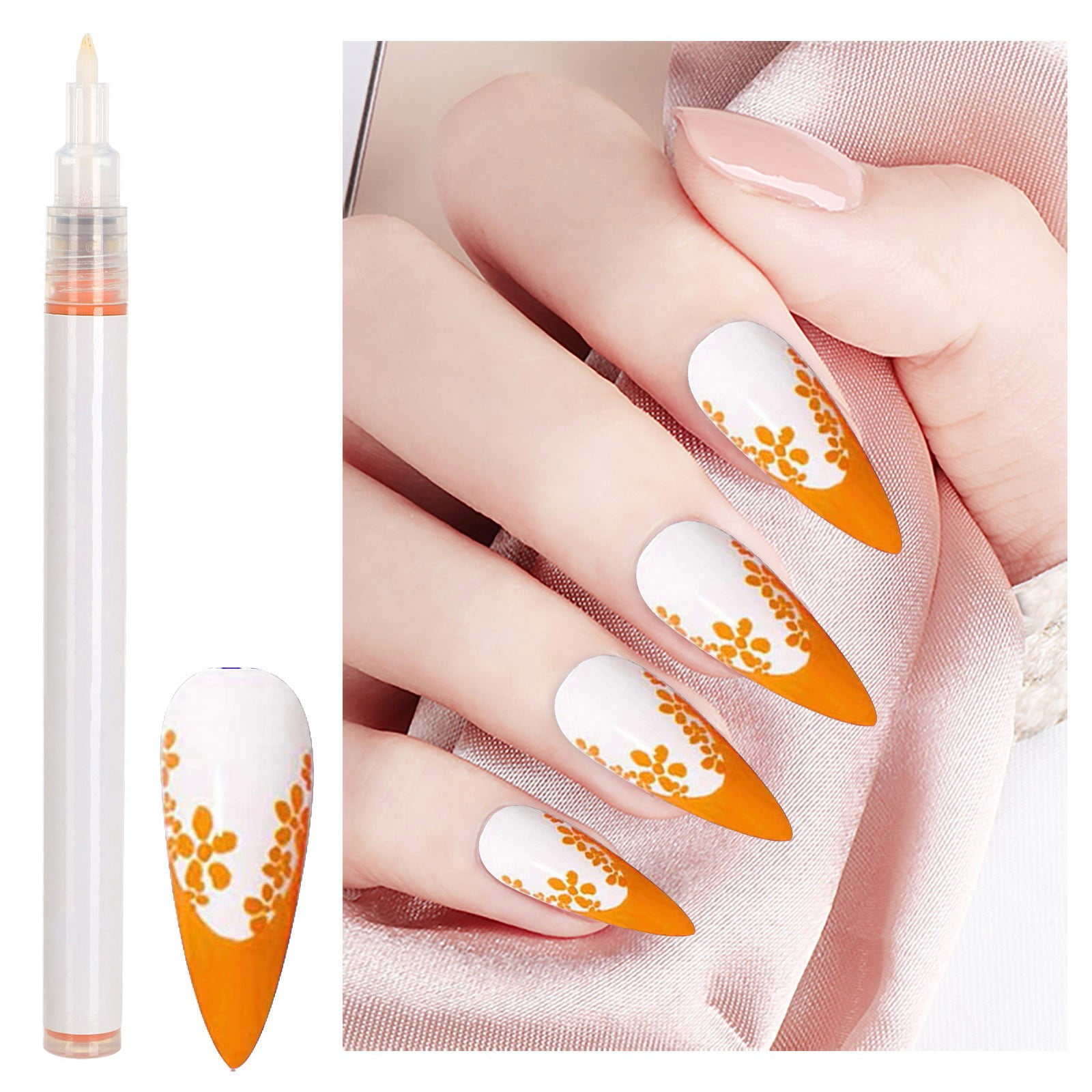 BONINGGG Color Nail 3D Color Paint Pen Nail Point Painting Line Drawing
