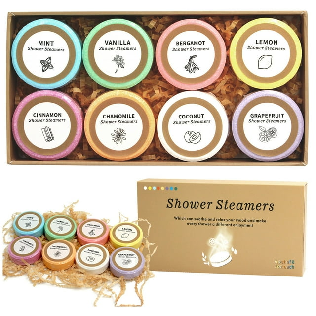 BONINGGG Dried Flower Bath Aromatherapy Bath Tablets 30g*8 Bath In Bath