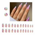 BONINGGG False Nail Color Matching Corrugated Nail Paste Nail Patch