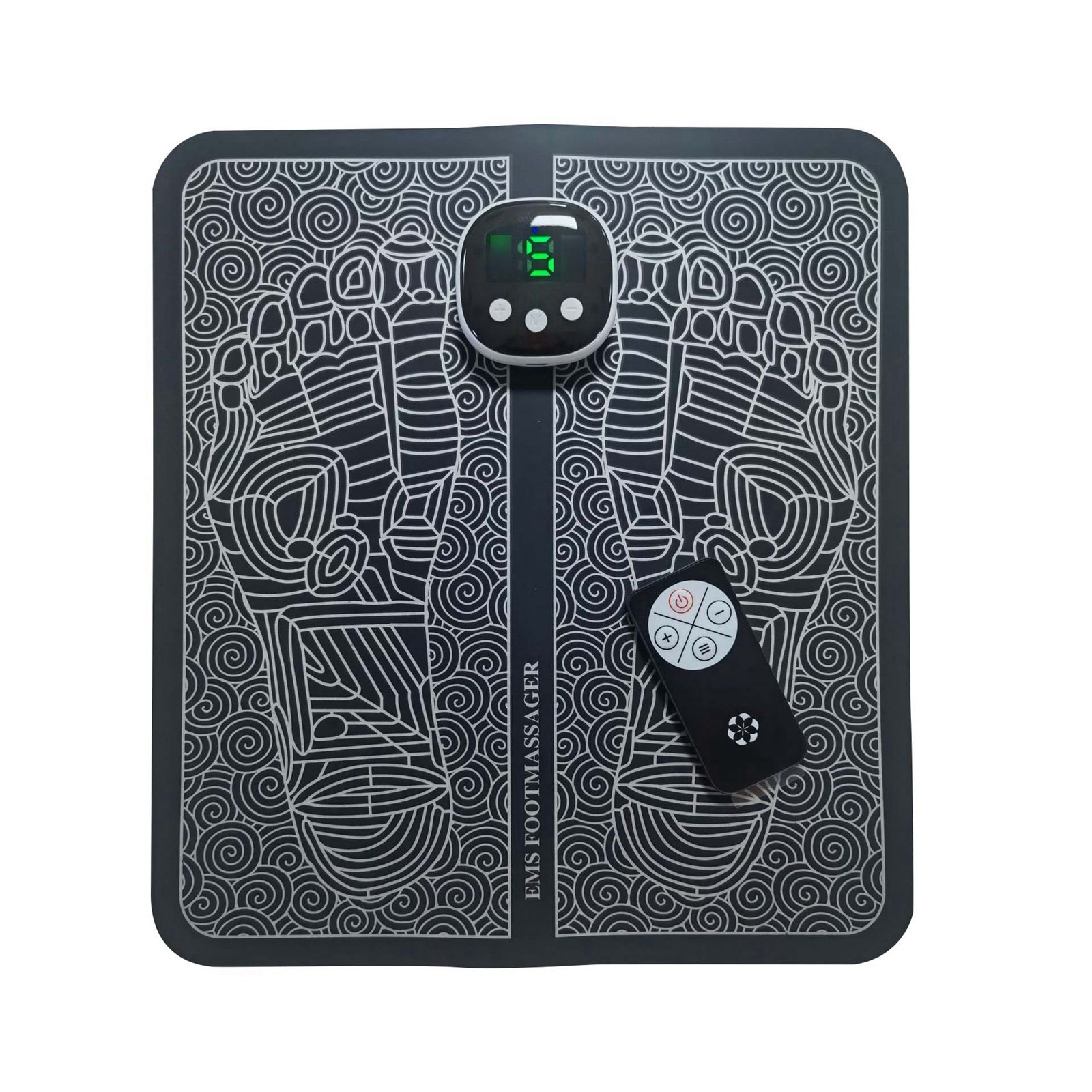 BONINGGG Foot Massager Pad For Plantar Muscle Relaxation Foldable Legs