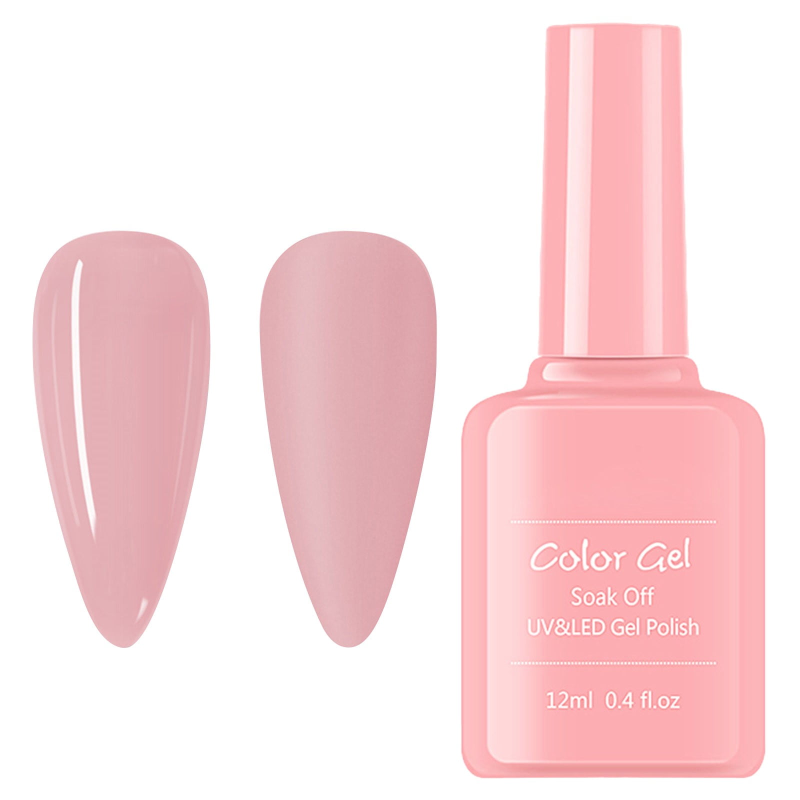 BONINGGG Gel Nail Polish 48 Colors Gel Soaking Gel Nail Glossy Gel Top