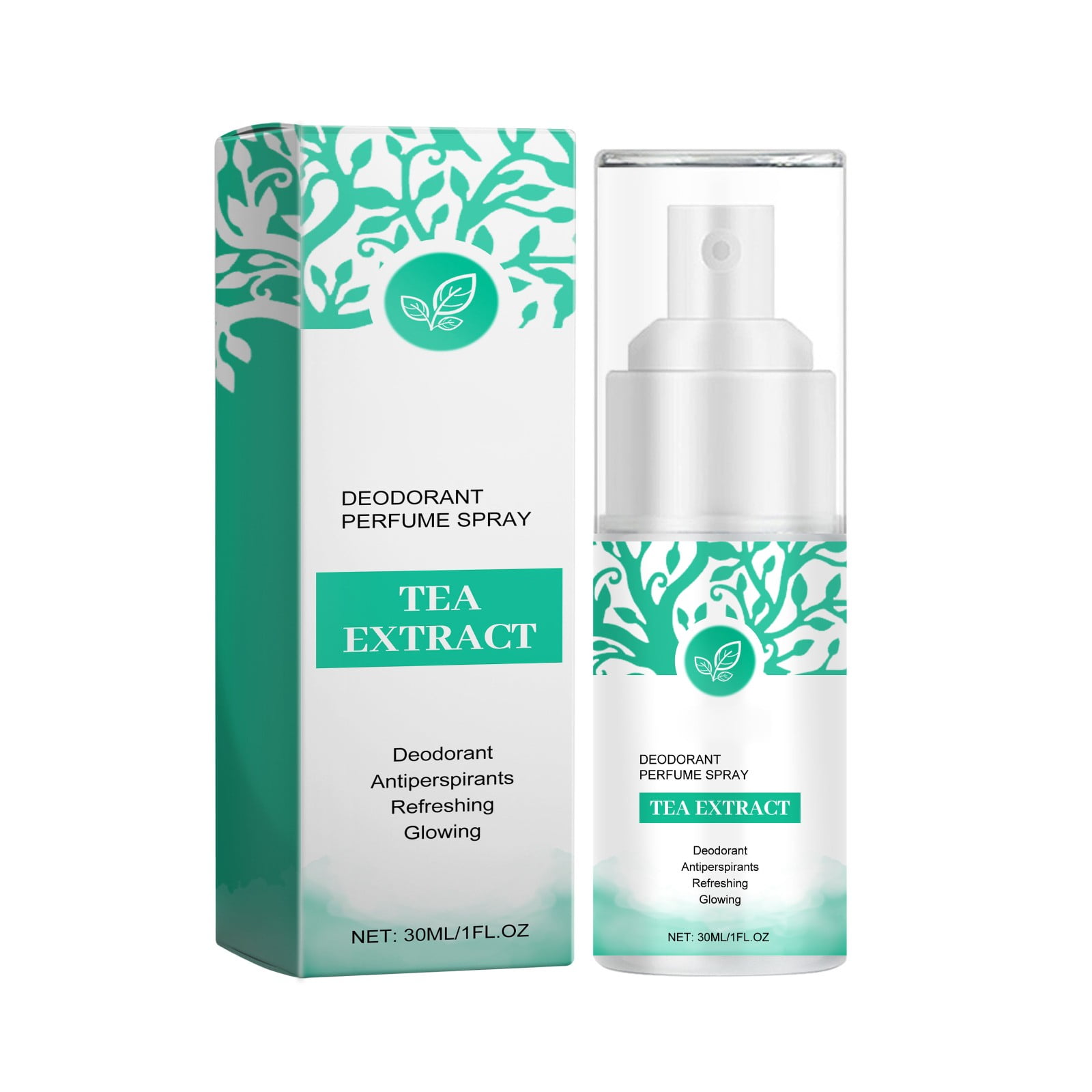 BONINGGG Green Tea Underarm Spray Long Lasting Scented Antiperspirant