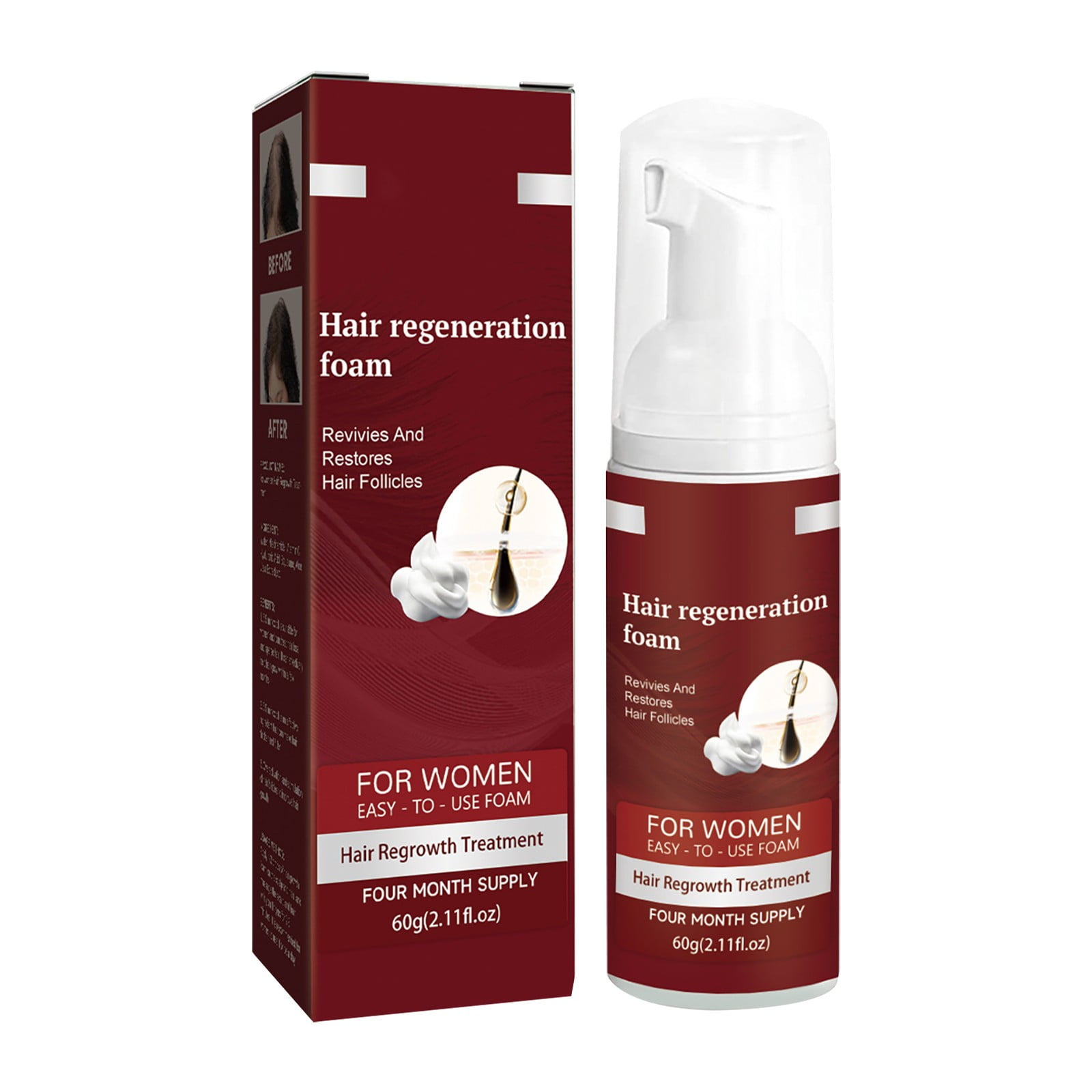 BONINGGG Hair Care Foam Dense Hair Deep Hair Root Hair Follicle