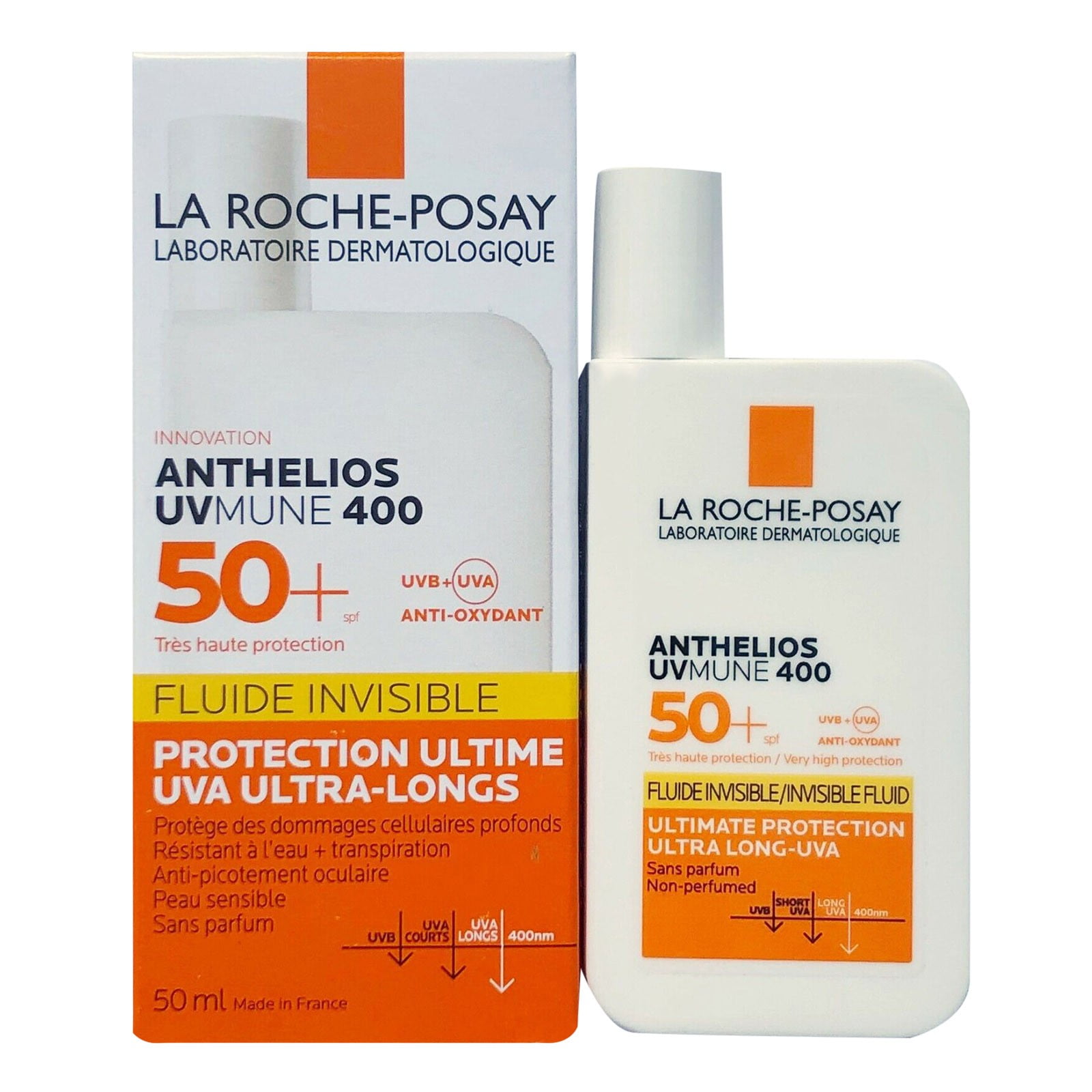 BONINGGG La Posay UVmune 400 Non Perfumed 50+ 50ml Cortibalm Dry