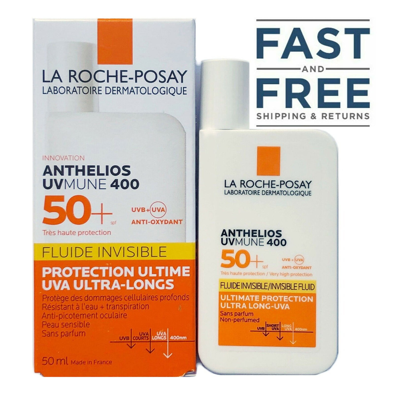 BONINGGG La Posay UVmune 400 Non Perfumed 50+ 50ml Tallow Sunscreen Hsa