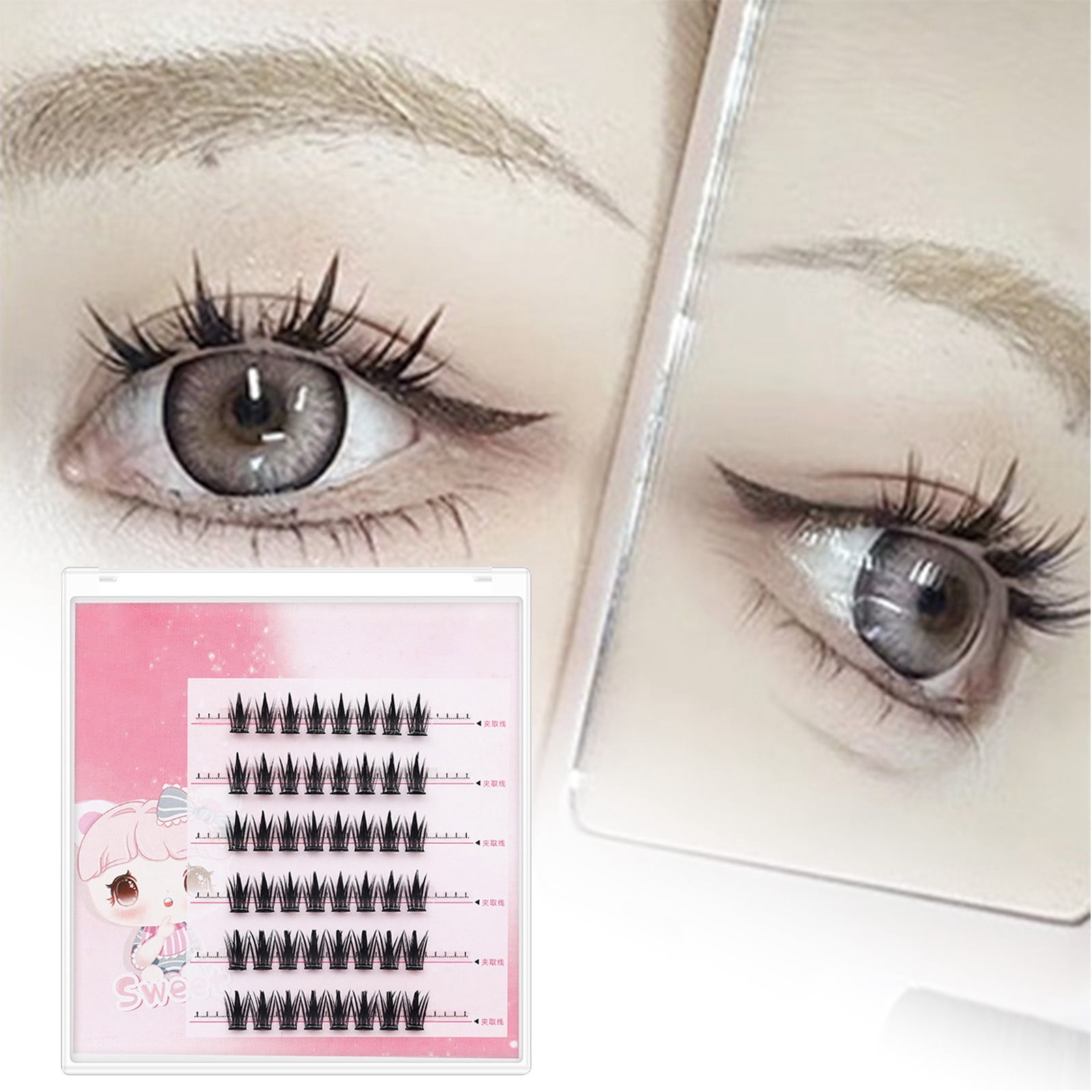 BONINGGG Lash Kits Eyelash Extension Kit For Beginners B Q Lash