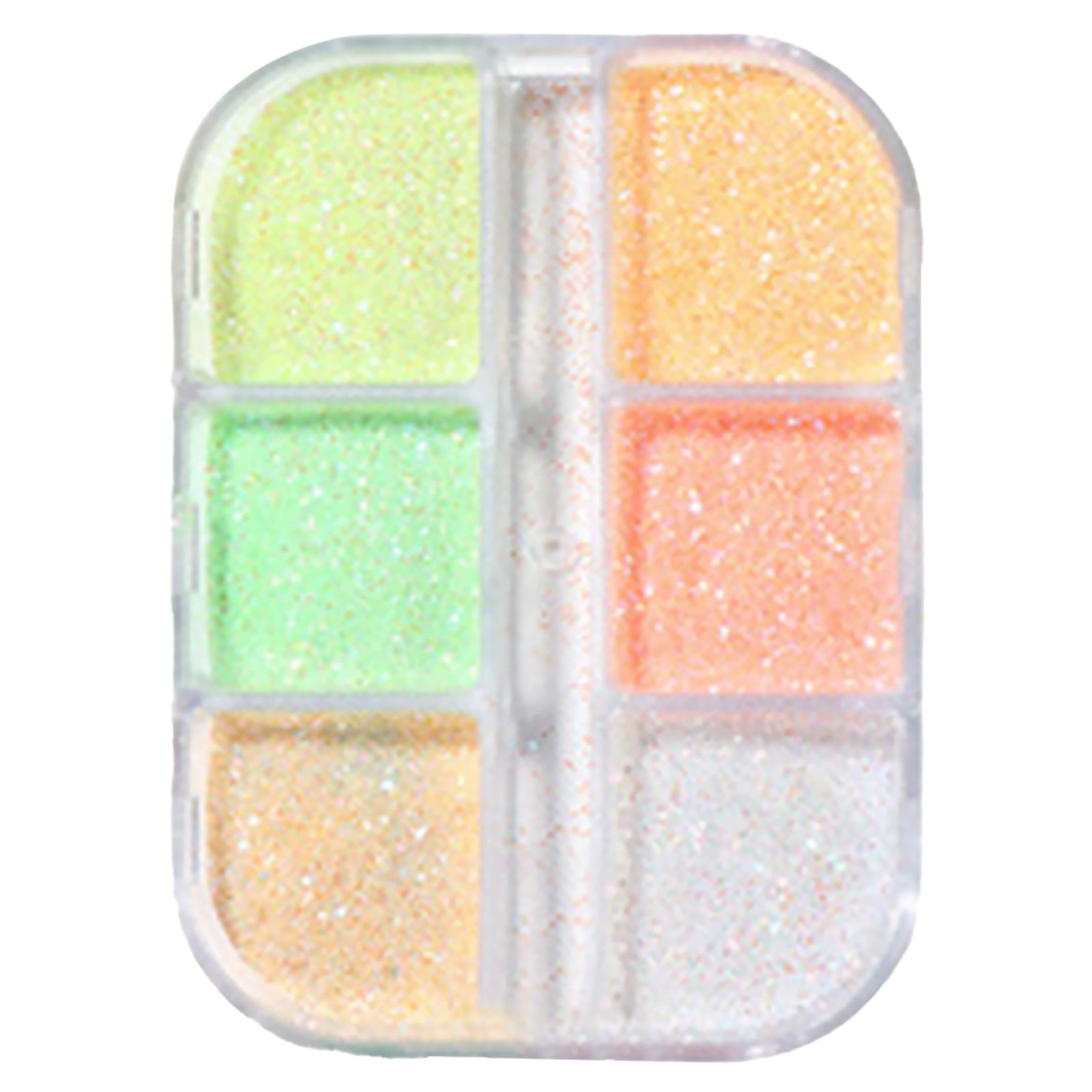 BONINGGG Luminous Neon Nail Powder Glow In The Dark Luminous Pigment