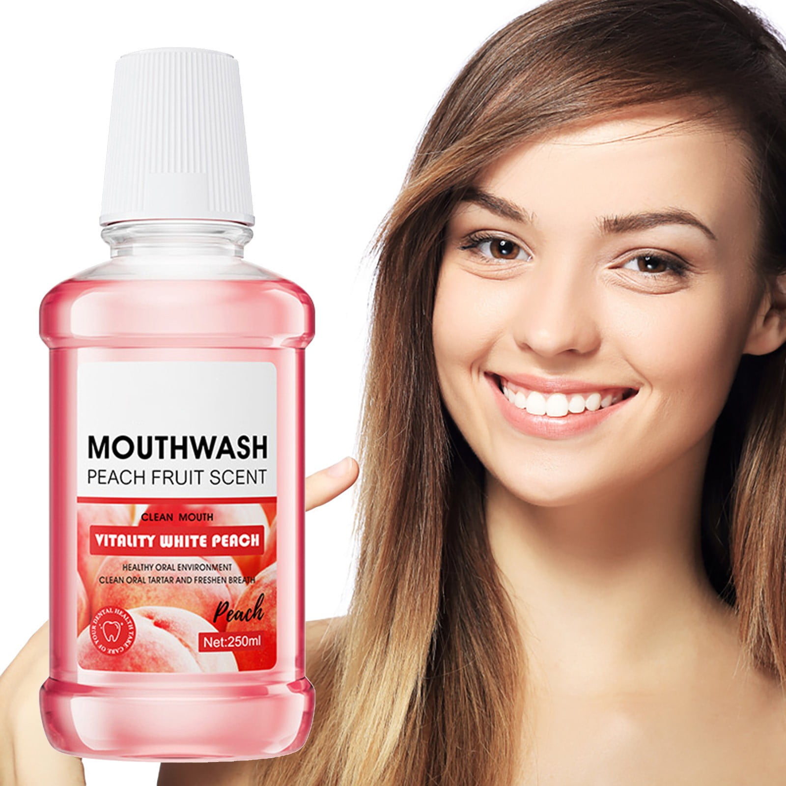 BONINGGG Mouthwash Mint Oral Care Gums Mouthwash Clean Mint Formulated