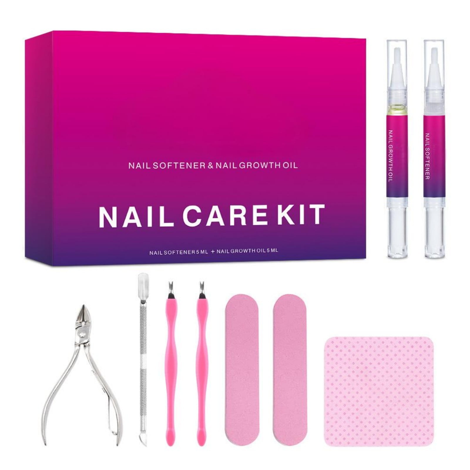 BONINGGG Nail Enhancement Oil Set Nourishing Softening & Growth Aid
