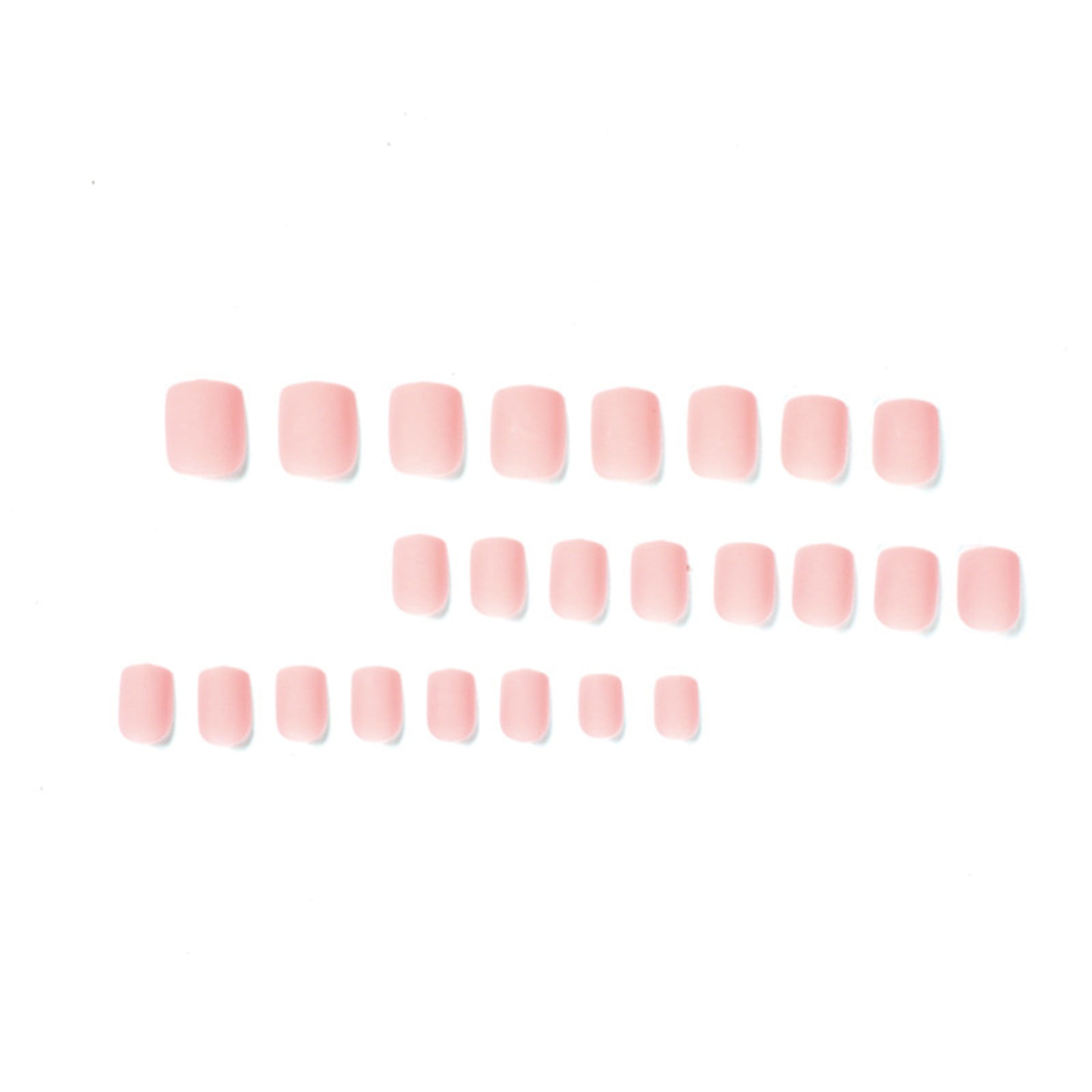 BONINGGG Nail Patch Nail Patch Macaron Powder Wear Nail Wear Nail Nail