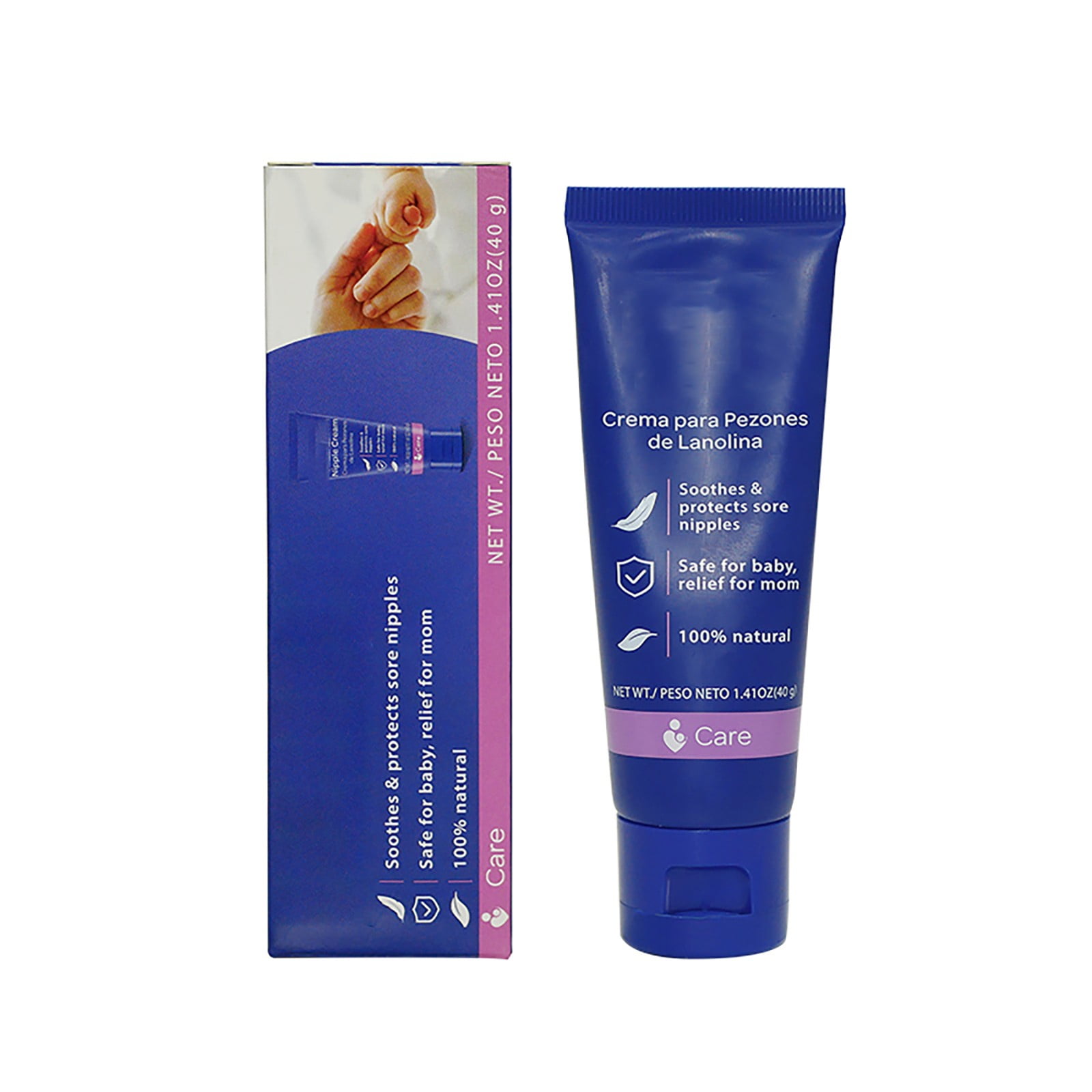 BONINGGG Natural Lanolin Based Nipple For Chapping & Dryness Soothing