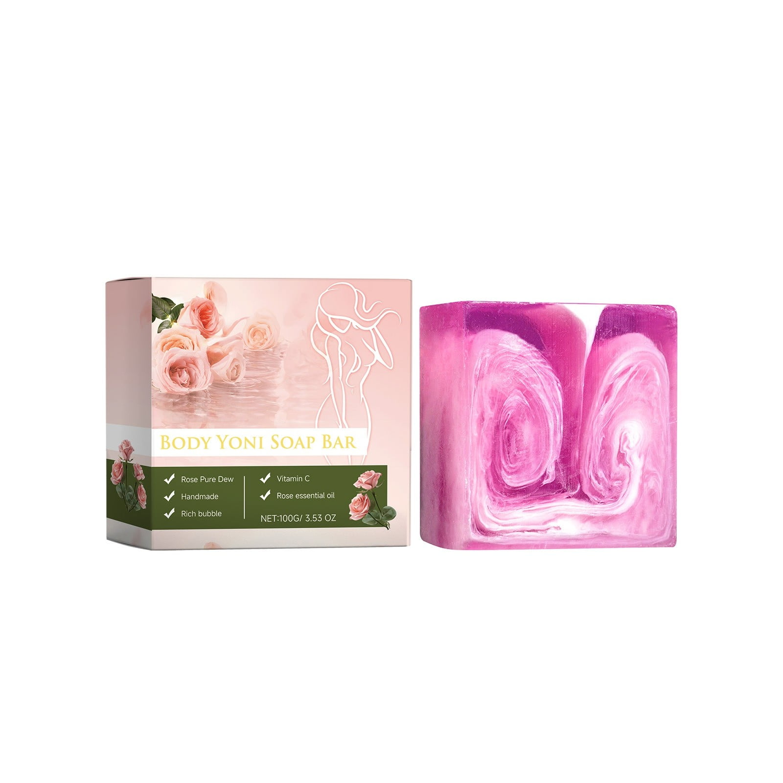 BONINGGG Private Parts Care Soap Body Cleansing Bath Hydrating