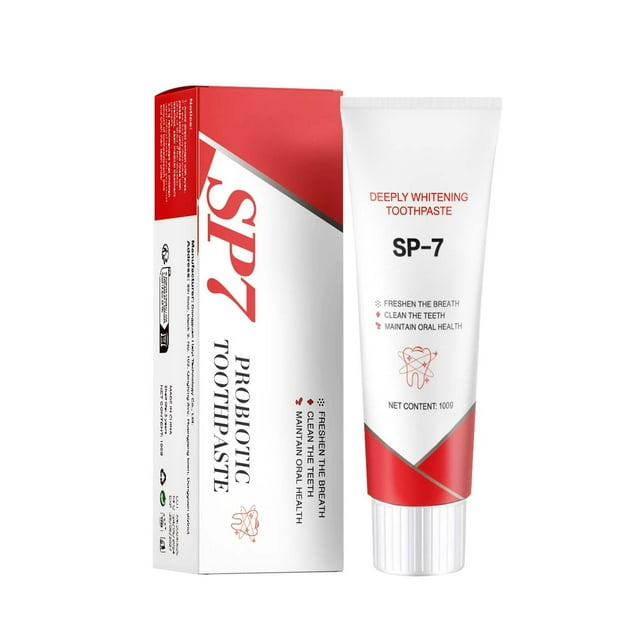 BONINGGG Probiotic Stain Remover Toothpaste Freshens Breath 100g