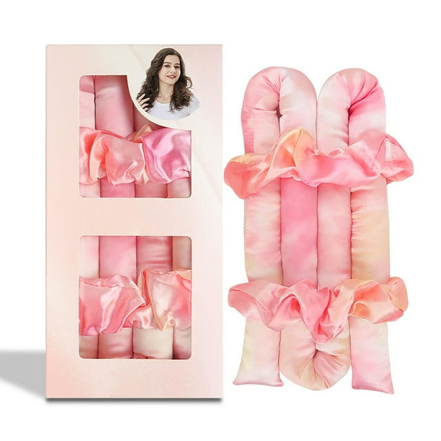 BONINGGG Satin Pearl Non Heat Curling Stick That Does Not Harm Hair