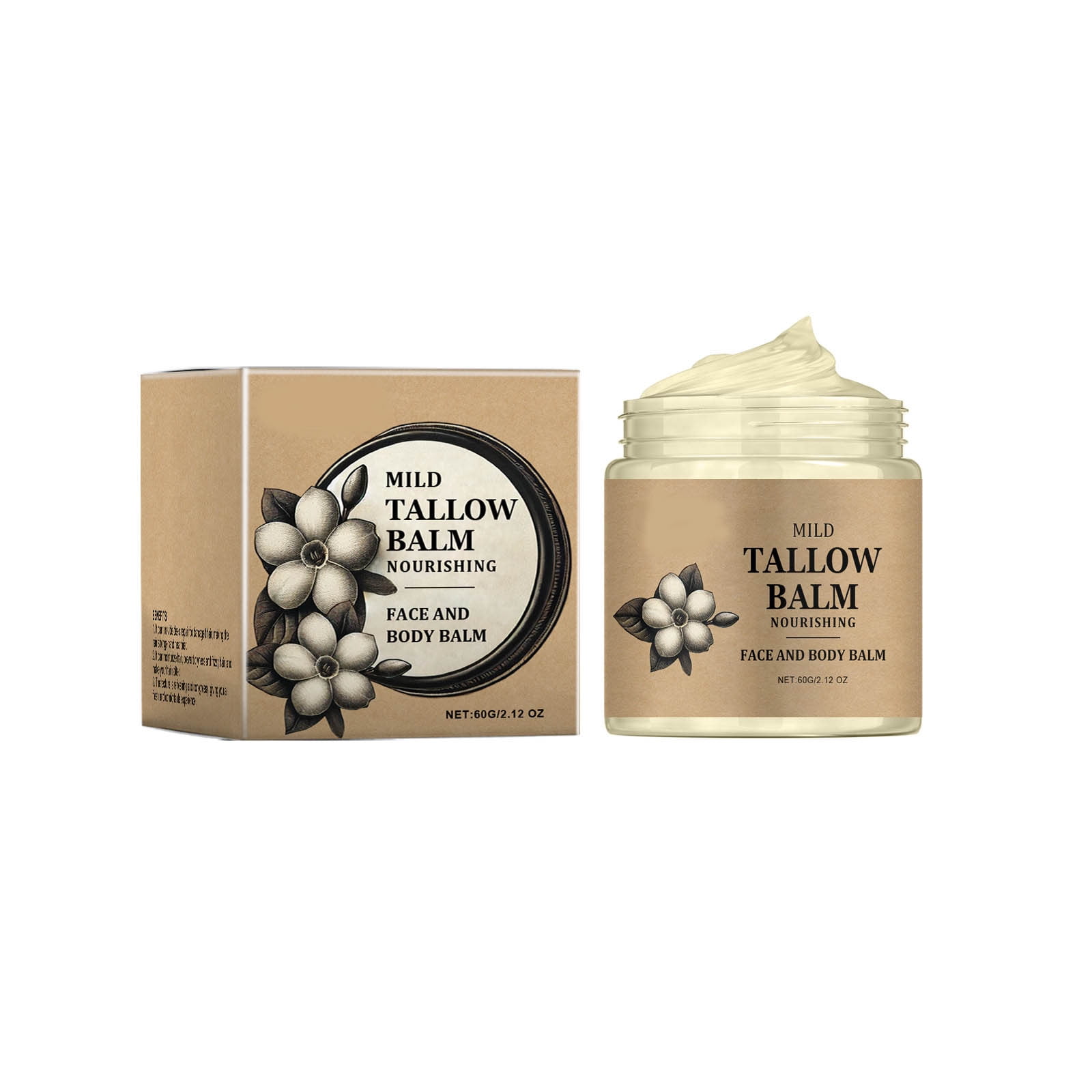 BONINGGG Suet Beef Tallow + For Skin With Oil Natural Fed Tallow