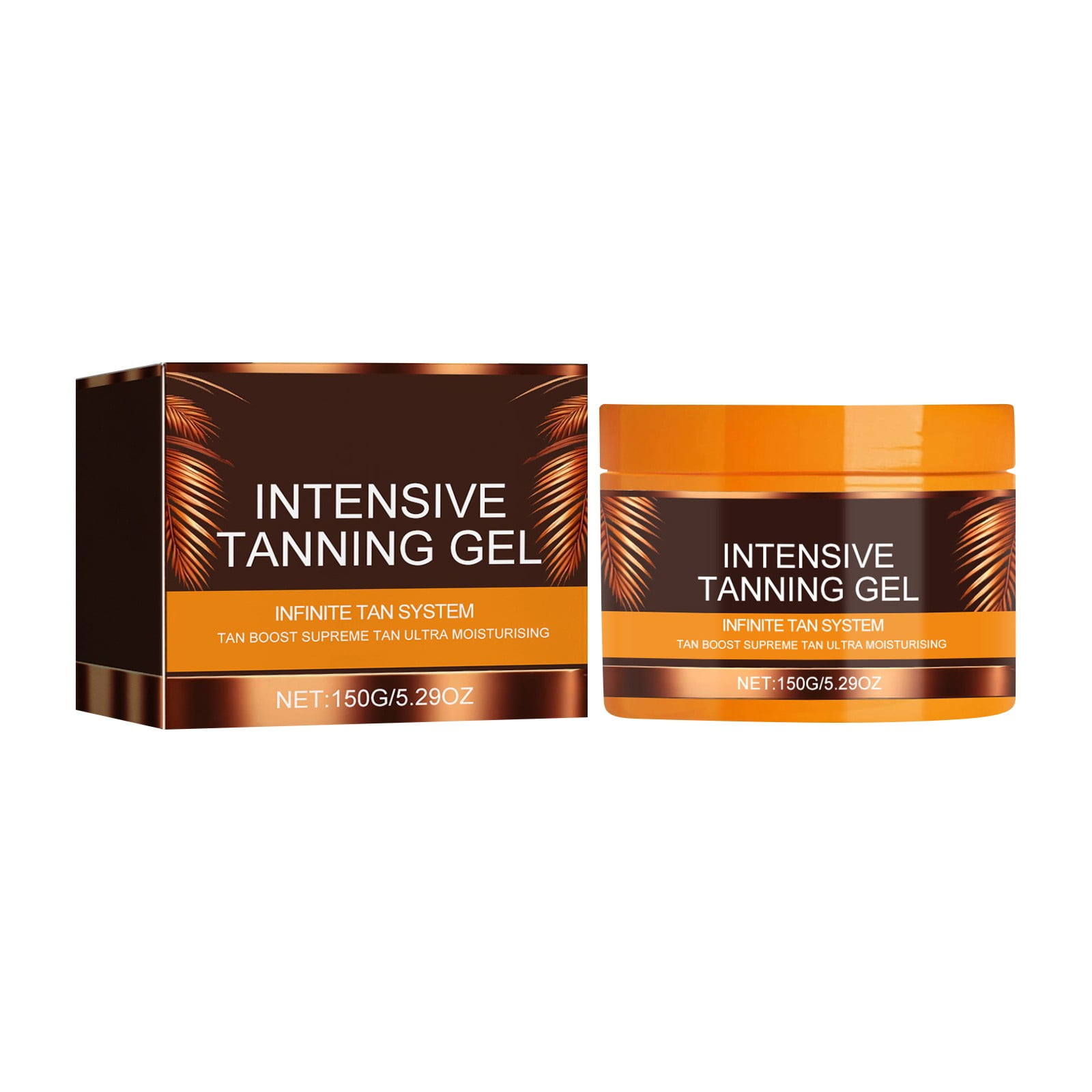 BONINGGG Tanning Gel Beach Sunbathing Aid Wheat Bronzer Texture Is