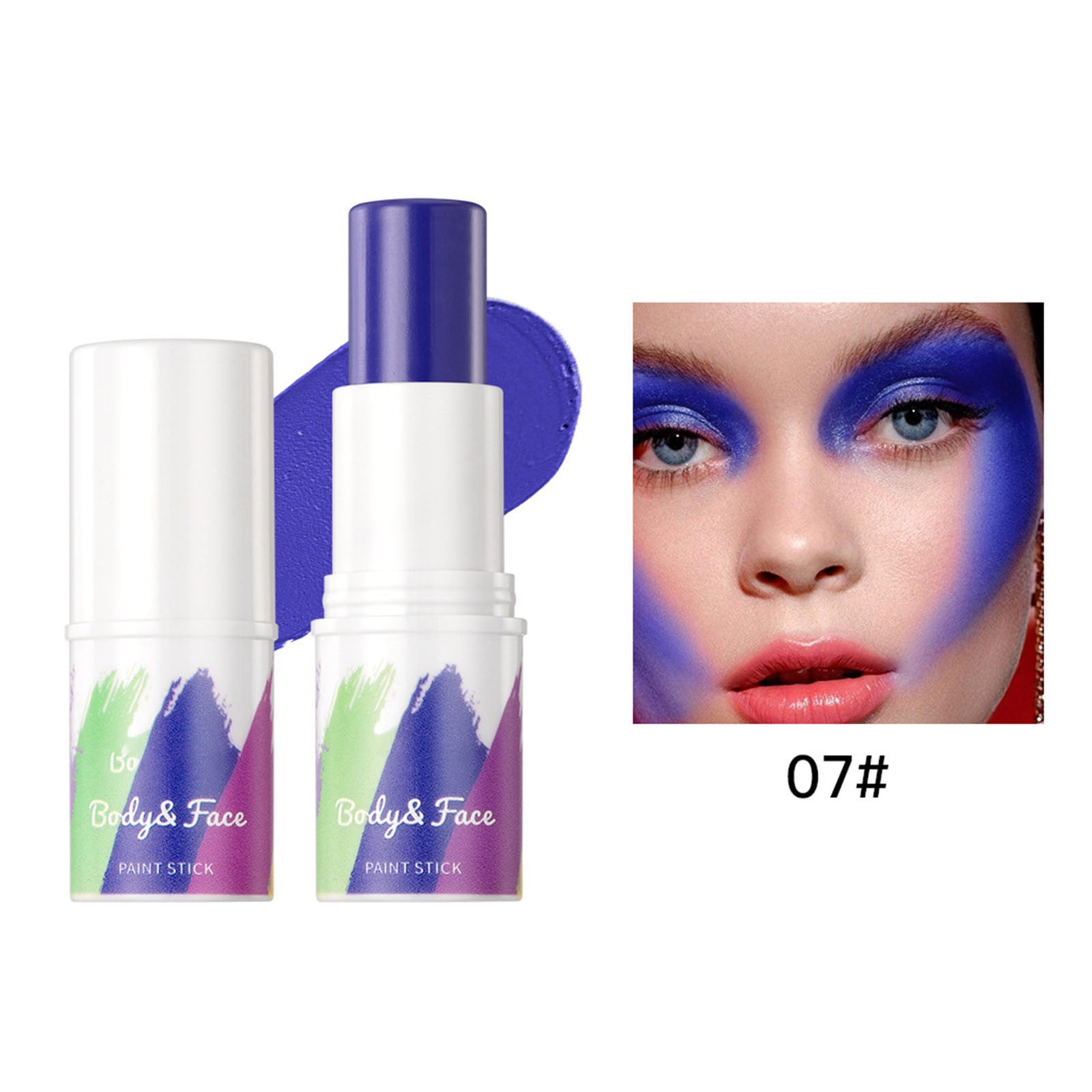 BONINGGG Tir Tir Foundation Mini Orange Facepaint Green Witch Camo Block Glow Up Party Body And
