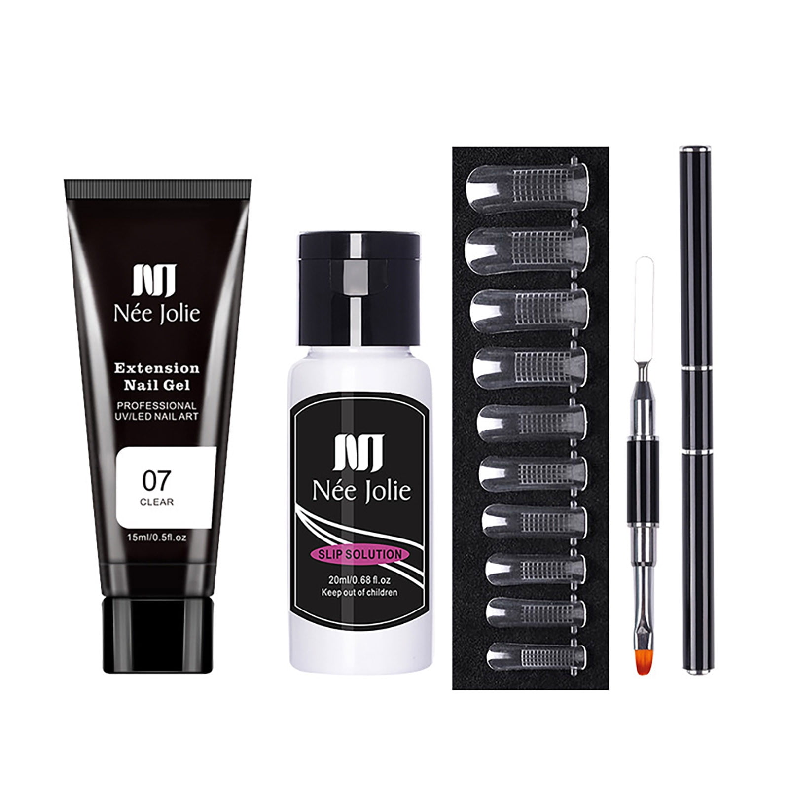 BONINGGG Tools Extension Gel Nail Kit Nail Nail Gel 15ml Nail Clear