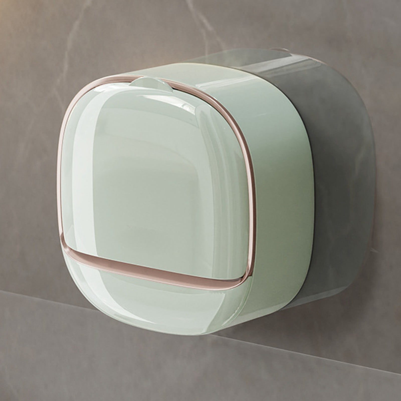 BONINGGG Wall Mounted Soap Dish Soap Dish With Drain And Lid No