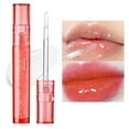 BONINGGG Water Light Lip Glaze Glossy Lip Gloss Glass Toot Lip Long