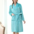 thumbnail image 1 of BONIXOOM Christmas Pajamas Boys Christmas Pajamas Sleepwear Tie Long Sleeve Solid Sleep Tops Sky Blue XXL, 1 of 3