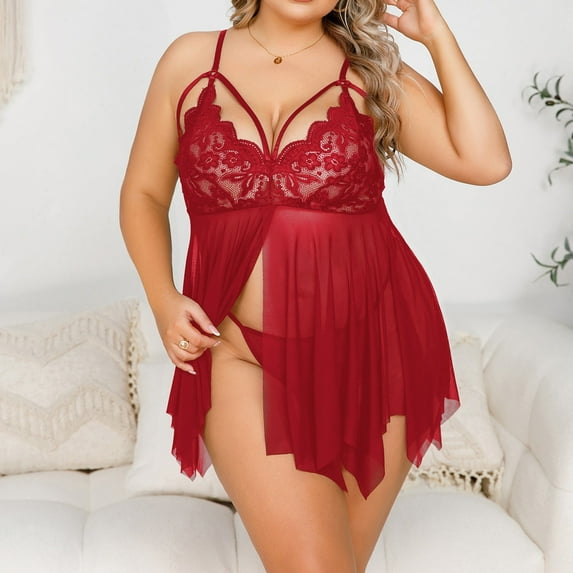 BONIXOOM Christmas Pajamas For Women Christmas Pajamas For Family Sleepwear None Long Sleeve Sleepwear Sets Solid Wine XL