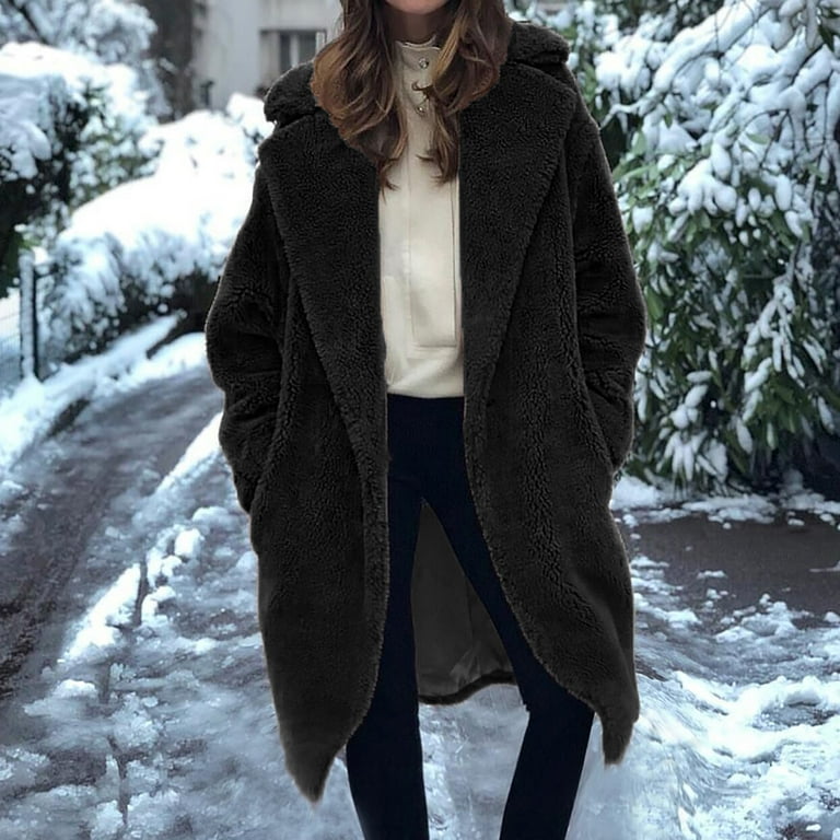 black vintage wool coat womens winter warm jacket 1824# black vintage wool coat womens winter warm jacket 1824#