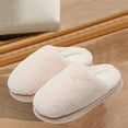 thumbnail image 1 of BONIXOOM House Slippers For Woman Clearance Slip-On Platform V-Day Casual Winter Walking Shoes Women Pink Size 36-37, 1 of 7