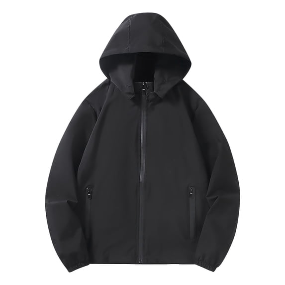BONIXOOM Jackets For Women Womens Winter Jacket Drawstring Full Zip Winter Christmas Puffer Jacket Black 4XL
