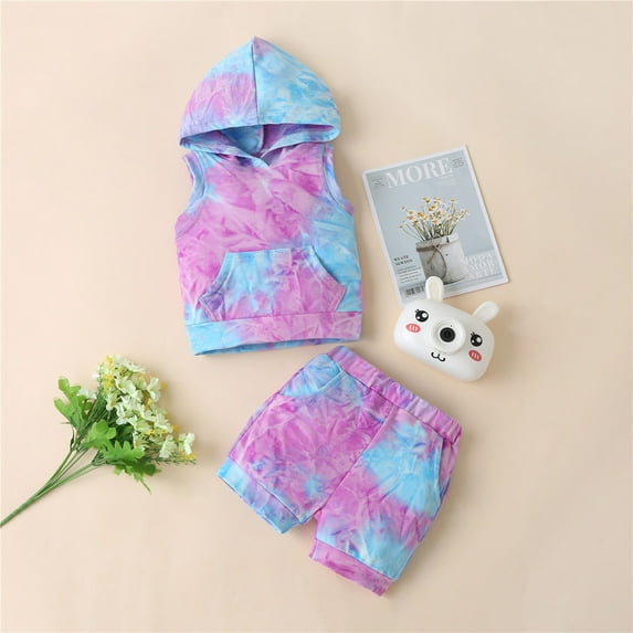 BONIXOOM Little Girls Outfits Clothes Toddler Children'S Clothing On Sale Sleeveless Round Neckline Buckle Christmas Jumpsuit Purple 110cm