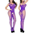 thumbnail image 1 of BONIXOOM Matching Christmas Pajamas Girls Christmas Pajamas Sleepwear None Sleeveless Solid Jumpsuit Purple One Size, 1 of 5