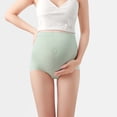 thumbnail image 1 of BONIXOOM Maternity Maternity Pants Short Active Fit Daytime Over The Belly Pregnancy Chinos Clearance Summer Pants Mint Green L, 1 of 9