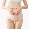 thumbnail image 1 of BONIXOOM Maternity Maternity Pants Short Tight Daytime Over The Belly Walking Chinos Clearance Summer Pants Pink M, 1 of 4