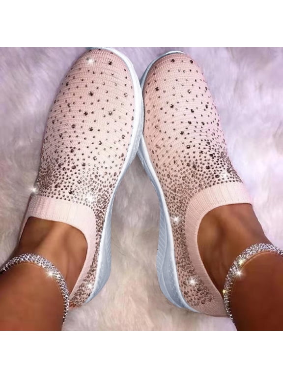 Platform Sneakers for Women Shoes for Women Lace-Ups Running Lace-Up Casual Shoes Pink 2024 Summer Clearance Size 8