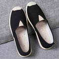 thumbnail image 1 of BONIXOOM Platform Sneakers for Women Womens Shoes Slip-Ons Running Slip-On Sneakers Black 2024 Summer Clearance Size 7.5, 1 of 6