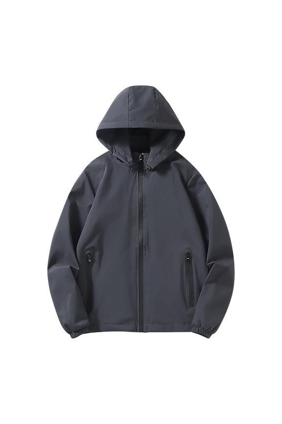 Puffer Jacket Womens Quilted Jackets For Women Drawstring Full Zip Winter Christmas Puffer Jacket Gray XL