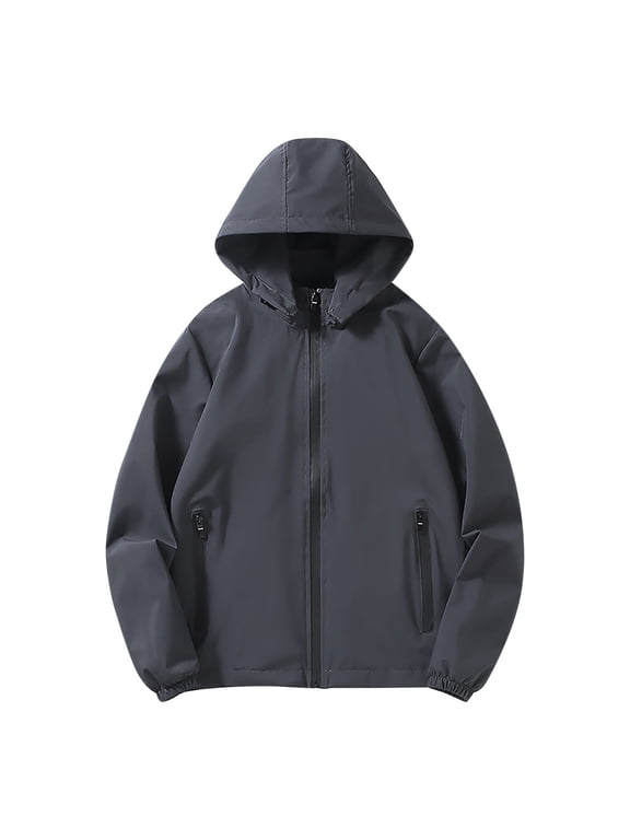Puffer Jacket Womens Quilted Jackets For Women Drawstring Full Zip Winter Christmas Puffer Jacket Gray XL