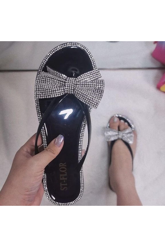 Sandals Women Comfortable Clearance Fall Slip-On None Casual Fashion Womens Shoes Black Size 8.5