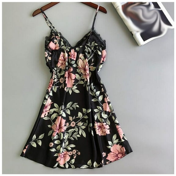 BONIXOOM Wedding Guest Dresses for Women Multi-theme Bridal Crew Neck Raglan Sleeveless Lace Set Floral Black Dresses