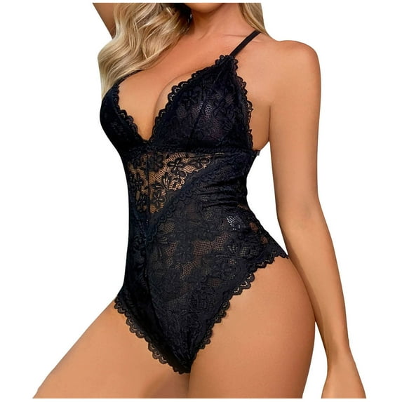 BONIXOOM Womens Christmas Pajamas Thanksgiving Pajamas Loungewear None Long Sleeve Sleep Tops Solid Black XL