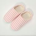 thumbnail image 1 of BONIXOOM Womens Sandals Comfortable Clearance Slip-On None V-Day Casual Winter Shoes For Women Pink Size 6.5, 1 of 9