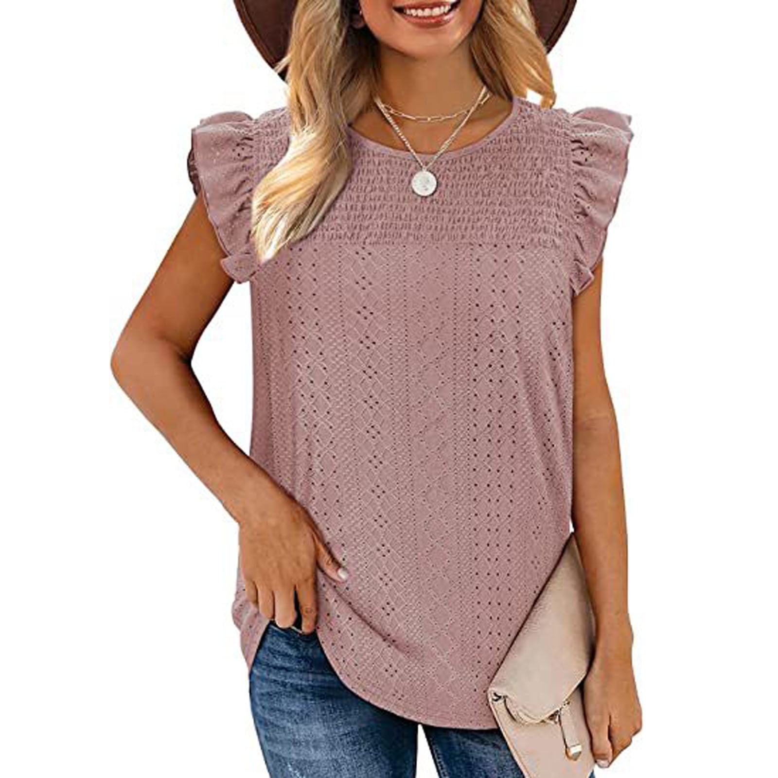Shen Womens Pnk Polyester Blend A-Lne Sze S ckle | eBay UK
